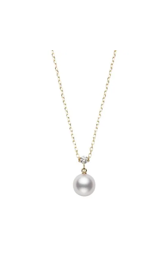 Mikimoto pearl pendant discount necklaces