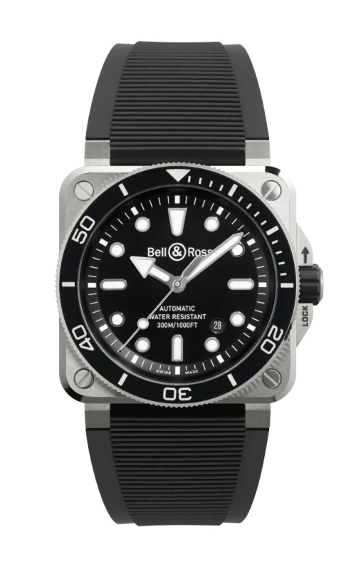 Bell and Ross Watch BR03A-D-BL-ST/SRB